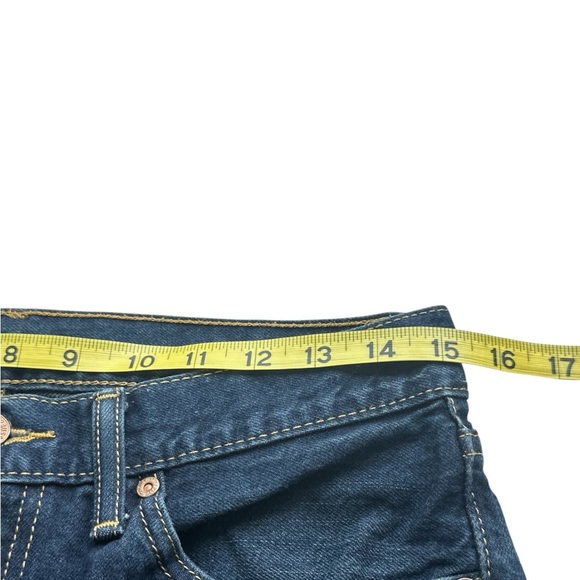 Levi's 505 Men's Dark Blue Straight Jeans 30 X 32 - Picture 4 of 7